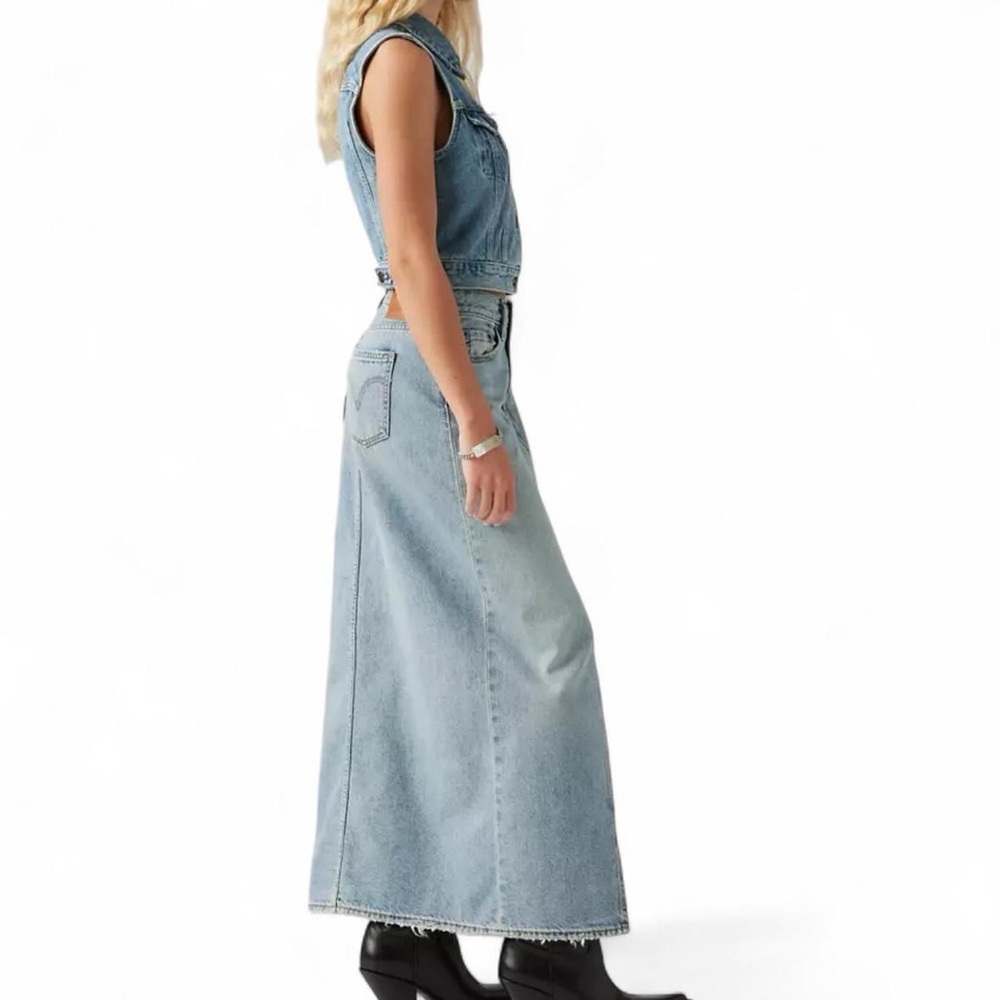 Levi’s Ankle Column Skirt - Picture 6 of 7
